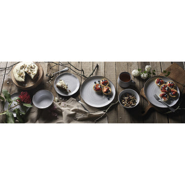 12 Piece Orchid Ottawa Stoneware Dinner Set